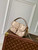 LV M83300 Louis Vuitton Nano Diane Bag Monogram Empreinte leather Tourterelle Beige / Cream