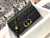 Dio rM9243 Large Caro Bag Calfskin black logo gold