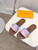 LV 1AAC3Y Louis Vuitton Lock It Flat Mules L99041