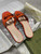 Gucci 694451 Women's Interlocking G cut-out slide sandal G66759