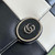 Gucci 739721 Petite GG Small Shoulder Bag Black and white