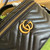 Gucci 672253 GG Marmont Mini Bag Black