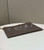 Fendi 8N0178AC9L Fendi logo flat pouch clutch 8370L Gray