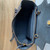 Celine 189103 Mini Belt Bag In Grained Calfskin Black 189153 Gray
