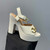 Gucci 723838 Women's high heel pump G66750