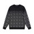LV 1AA4TI Men's Hoodie Damier Spread Printed Sweatshirt L55737