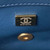 Chanel AS4041 Flap Classic Bag CF Camellia Lambskin Navy Blue Gold