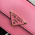 Prada 1BD320 Prada Emblème Saffiano Shoulder Bag Pink