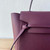Celine 189103 Mini Belt Bag In Grained Calfskin 189153 Wine Red