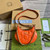 Gucci 739736 GG Matelassé Mini Bag Orange