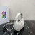 Prada 1BA384 Prada Soft Padded Nappa Leather Mini Bag White