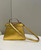 Fendi 8BN327 Peekaboo ISeeU Small Gold leather bag
