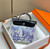 Hermes H084076CKAD Herbag Zip 31 Bag in Black Hunter Leather and Canvas H60045