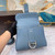 Delvaux AA0569 Brillant PM in Rodeo Calf Blue