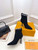 LV 1ACAKQ Louis Vuitton Women's Sparkle Ankle Boot Heel 95mm L75228
