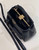Fendi 8BN335 Peekaboo ISeeU Small Black leather bag 2113s