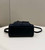 Fendi 8BN335 Peekaboo ISeeU Small Black leather bag 2113s