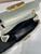 Prada 1BD343 Medium Brushed Leather Handbag White