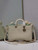Dior M1152 Large Lady D-Sire My ABCDior Bag Beige Bull Leather