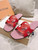 LV 1ABP20 Louis Vuitton LV Isola Flat Mules L66401