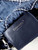Chanel AS3980 22 Mini Handbag Silver-Tone Metal Canvas Blue Denim