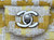 Chanel A01112 Flap Classic Handbag Woolen & Silver-Tone Metal Yellow