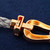 Fred FORCE 10 BRACELET Large model 18K yellow gold diamond paved F230020