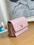 Chanel AS3378 MINI Flap Bag Lambskin Pink