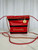 Chanel 22 Mini Handbag AS3980 Shiny Calfskin & Gold-Tone Metal Red & Black