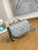 Chanel A81215 Mini messenger bag with Handle Gray
