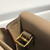 Hermes halzan clemence stamp B Gold H98811
