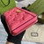 Gucci 723784 GG Matelassé Zip-Around Wallet Rose pink