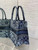 Dior M1265 Small Book Tote Toile de Jouy Sauvage Embroidery M9602