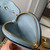 LV M57070 Louis Vuitton Bella Bucket Bag Mahina leather Sky blue