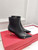 Valentino Women's Shoes Rockstud Short Boot 153658