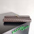 Bottega Veneta BV 741511 Long Clutch Andiamo With Handle Emerald Dark Brown