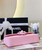 Chanel AS4498 Clutch Flap Bag Patent Calfskin & Gold Metal Pink