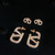 Valentino VLOGO SIGNATURE EARRINGS IN METAL AND SWAROVSKI CRYSTALS WJ0G04YCW_MH5