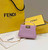 Fendi 7AR993 FENDI PICO PEEKABOO Charm 8385 Purple