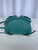 Chanel AS3787 Small Backpack Grained Shiny Calfskin & Gold-Tone Metal Green