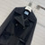 Prada Women's Fashion Clothing Cashmere Coat P99466