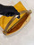 Fendi 8BR600 Medium Baguette Gold sequin and leather bag 8582