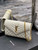 YSL 620280 Envelope Chain Wallet In Mix Matelassé Grain De Poudre Embossed Leather Beige