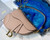 Dior M0446 Dior Saddle Bag Light Pink Grained Calfskin