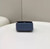 Fendi 7AS173 Fendi First Sight Blue leather Nano bag