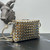 Bottega Veneta BV 777571 Small Loop Camera Bag Silver gold