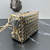 Bottega Veneta BV 777571 Small Loop Camera Bag Silver gold