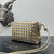 Bottega Veneta BV 777571 Small Loop Camera Bag Silver gold