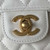 Chanel AS4051 Small Flap Classic Bag CF Lambskin White Gold