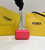 Fendi 7AS173 Fendi First Sight Red leather Nano bag